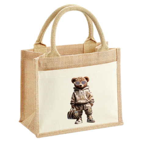 Jute tas LB Beer