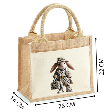 Jute tas LB Konijn