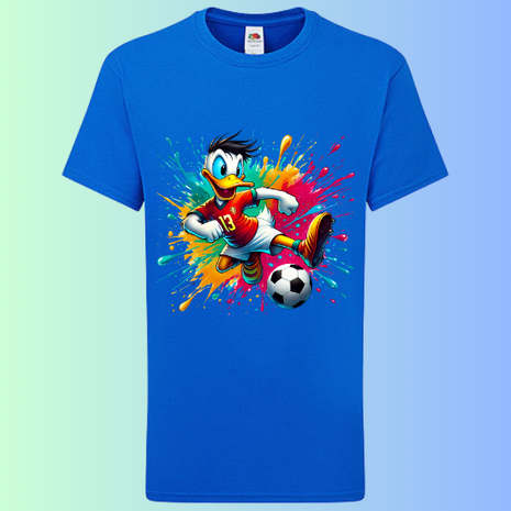Donald Voetbal Duck