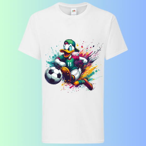 Donald Voetbal Duck