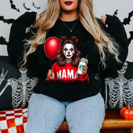 Sweater/Trui Mama Bucks Halloween 