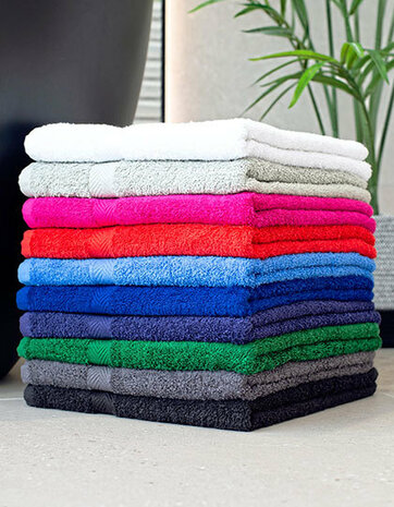 Badhanddoek City Luxury 70 X 130 met naam