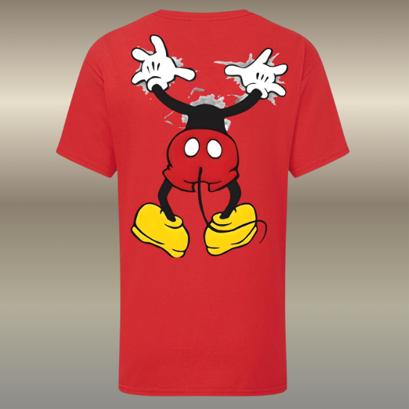 T-shirt 3D Muis fullcolour opdruk Kinderen
