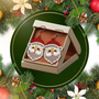 Kerstman Oorbellen Set